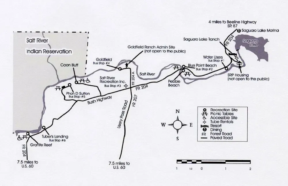 Map of Salt River
